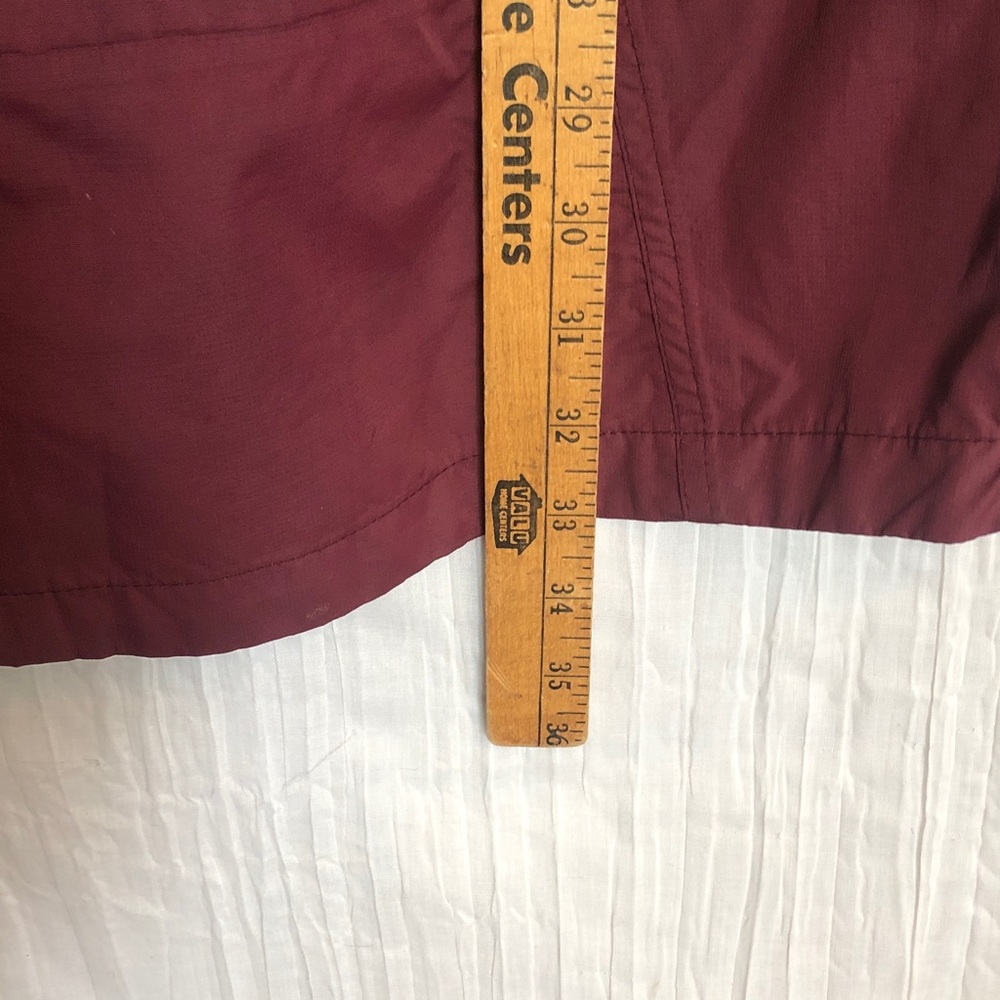 MOUNTAIN WAREHOUSE size 8 waterproof hooded zip up raincoat jacket 3/4 length - Picture 15 of 16